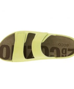 Ecco USA, Inc 'Ecco' Women's 2nd Cozmo Two Band Slide - Sunny Lime