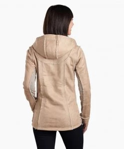 'Kuhl' Women's Dani Sherpa Jacket - Almond