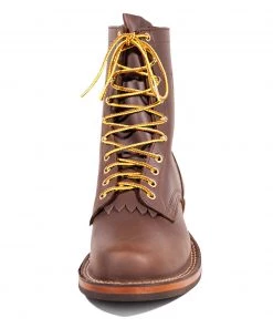 'Whites Shoe Co' Men's 10" Stockman - Brown