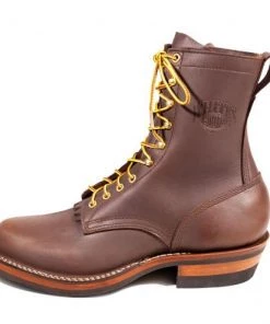 'Whites Shoe Co' Men's 10" Stockman - Brown