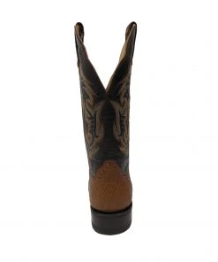 'Hondo' Men's 13" Western Boot - Walnut/Brown Shoes & Boots