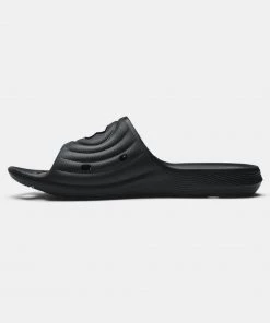 'Under Armour' Men's Locker IV Slide Sandal - Black / Black / White 11 'Under Armour' Men's Locker IV Slide Sandal - Black / Black / White