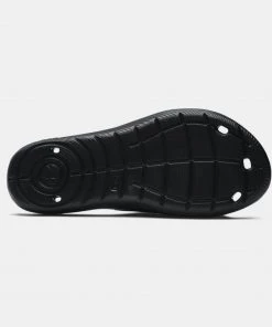 'Under Armour' Men's Locker IV Slide Sandal - Black / Black / White 9 'Under Armour' Men's Locker IV Slide Sandal - Black / Black / White