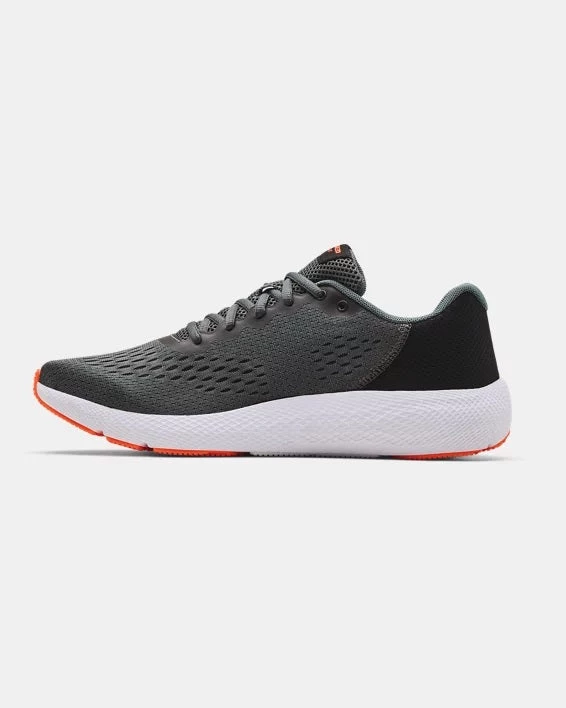 'Under Armour' Men's Charged Pursuit 2 SE - Pitch Grey / White 6 'Under Armour' Men's Charged Pursuit 2 SE - Pitch Grey / White
