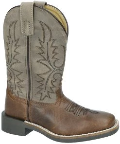 Smoky Mountain Boots 'Smoky Mountain' Childrens' Western Square Toe - Brown / Tan