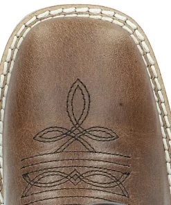 Smoky Mountain Boots 'Smoky Mountain' Childrens' Western Square Toe - Brown / Tan