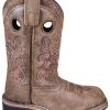 Smoky Mountain Boots 'Smoky Mountain' Children's Canyon Western Square Toe - Vintage Brown Kids