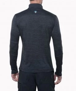 'Kuhl' Men's Alloy 1/4 Zip Sweater - Graphite