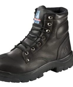 'Steel Blue' Men's 6" Argyle EH Soft Toe - Black