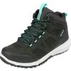 'Northside' Women's Benton WP Mid Hiker - Black / Aqua