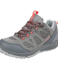 'Northside' Women's Benton WP Hiker - Grey / Coral