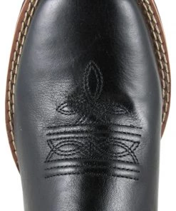 Smoky Mountain Boots 'Smoky Mountain' Children's Western Square Toe - Black Kids