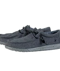 'Hey Dude' Men's Wally L Stretch - Steel