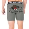 'Lazy One' Men's Barking Spider Boxer Brief - Grey 2 'Lazy One' Men's Barking Spider Boxer Brief - Grey