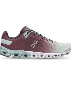 'On Running' Women's Cloudflow - Mulberry / Mineral