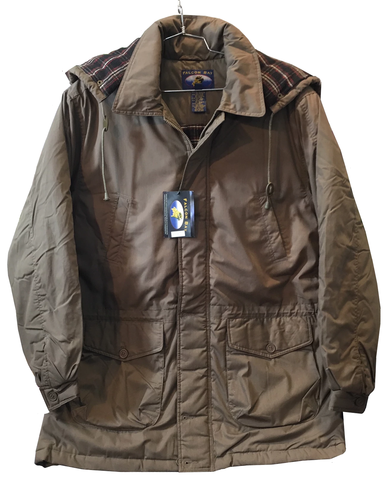 Falcon Bay Sportswear 'Falcon Bay' Men's Classic Big & Tall Parka - Taupe 3 Falcon Bay Sportswear 'Falcon Bay' Men's Classic Big & Tall Parka - Taupe
