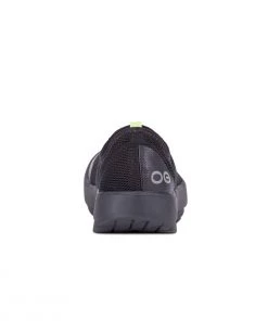 'OOFOS' Women's OOmg Low Slip On - Black / Black