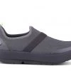 'OOFOS' Women's OOmg Fibre Low Slip On - Black / Grey
