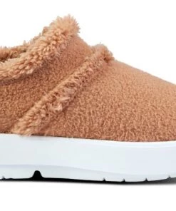 'OOFOS' Women's Oocoozie Low Shoe - White / Chestnut