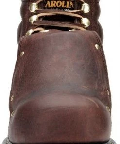 'Carolina' Men's 6" External Metguard Steel Toe - Brown