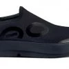 'OOFOS' Men's OOmg EeZee Low Shoe - Black / Black