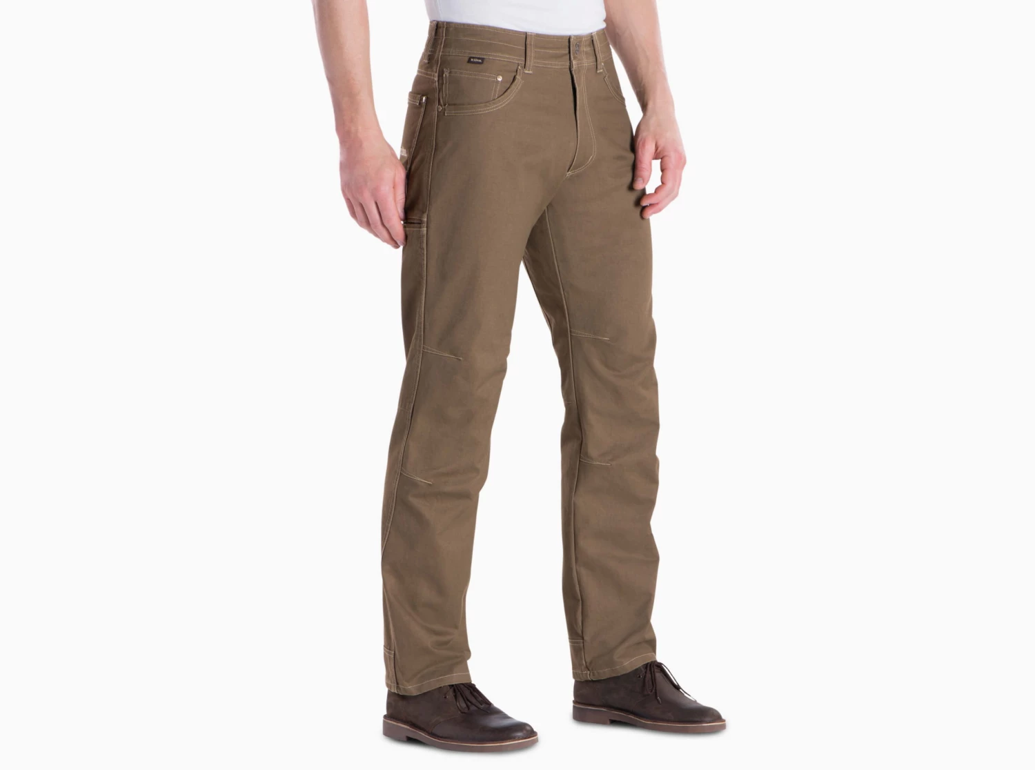 'Kuhl' Men's Hot Rydr™ Lined Pant - Dark Khaki 3 'Kuhl' Men's Hot Rydr™ Lined Pant - Dark Khaki