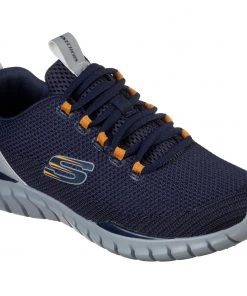 'Skechers' Men's Overhaul-Landhedge - Navy / Gray