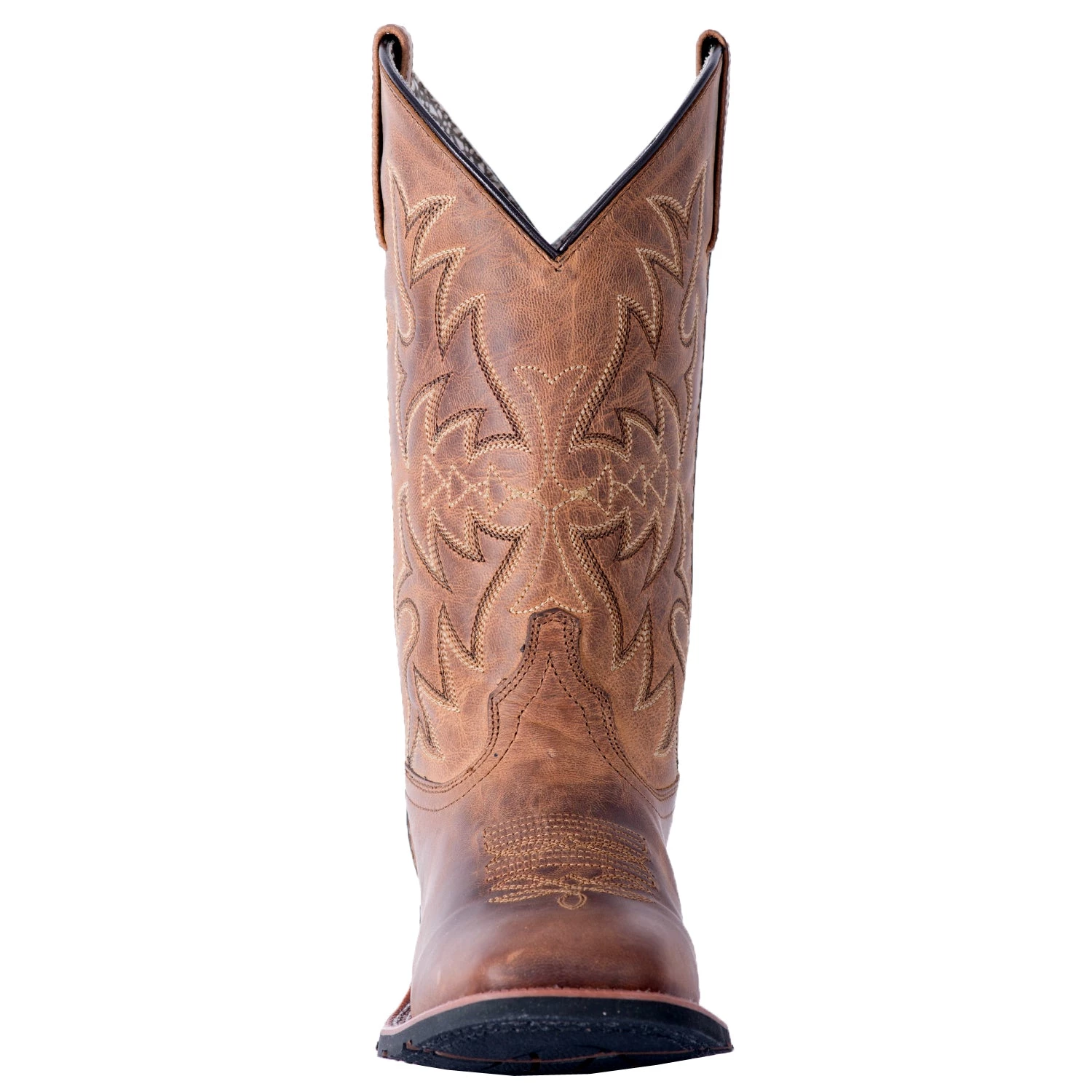'Laredo' Women's 11" Anita Western Square Toe - Brown 6 'Laredo' Women's 11" Anita Western Square Toe - Brown