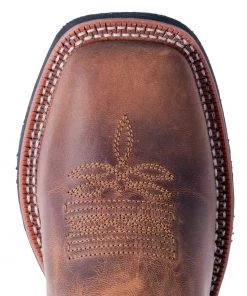 'Laredo' Women's 11" Anita Western Square Toe - Brown 11 'Laredo' Women's 11