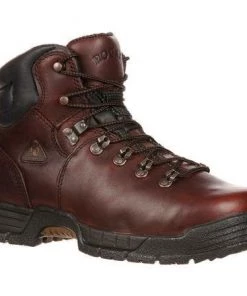 'Rocky' Men's 6" MobiLite WP Steel Toe - Dark Brown