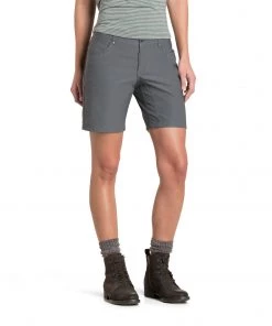 'Kuhl' Women's 8" Trekr™ Short - Charcoal
