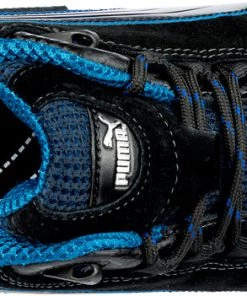 'Puma' Men's Rio Low ESD Safety Toe - Black / Blue