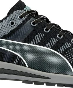 'Puma' Men's Elevate Knit ESD Comp Toe - Black / Gray / White