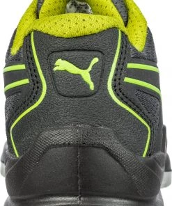 'Puma' Women's Fuse TC Low ESD Steel Toe - Black / Lime Green 10 'Puma' Women's Fuse TC Low ESD Steel Toe - Black / Lime Green