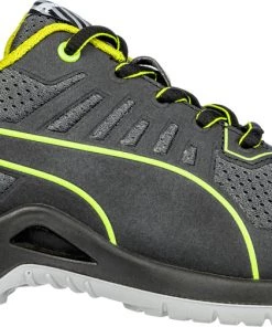 'Puma' Women's Fuse TC Low ESD Steel Toe - Black / Lime Green 11 'Puma' Women's Fuse TC Low ESD Steel Toe - Black / Lime Green