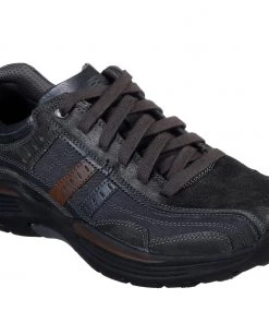 'Skechers' Men's Expended Manden Lace Up - Charcoal