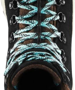 Danner Inc 'Danner' Women's 7" Arctic 600 WP 200 GR Side Zip - Black / Spark Blue