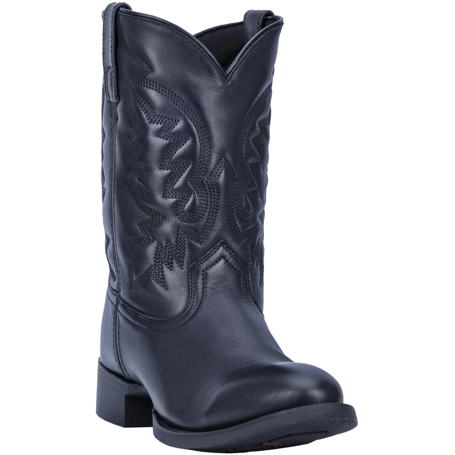 'Laredo' Men's 10" Crawford Western Round Toe - Black 6 'Laredo' Men's 10" Crawford Western Round Toe - Black