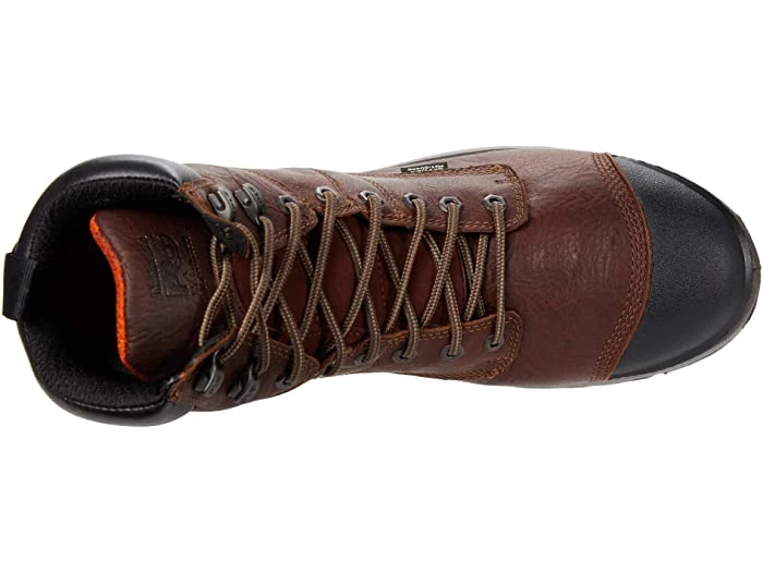 'Timberland Pro' Men's 8" Helix HD Int. MetGuard WP Comp Toe - Tempest Rancher Brown 4 'Timberland Pro' Men's 8" Helix HD Int. MetGuard WP Comp Toe - Tempest Rancher Brown