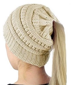 Cheveux Corp 'C.C®' Beanietail - Beige Women