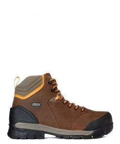 'Bogs' Men's 6" Bedrock WP Comp Toe - Brown