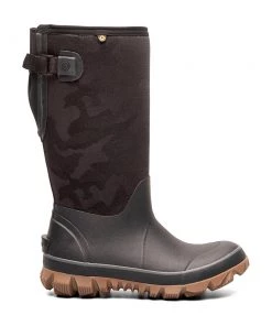'Bogs' Women's Whiteout Tonal Insulated WP Adjustable Calf - Black Camo