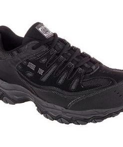 'Skechers' Crankton Athletic Steel Toe - Black