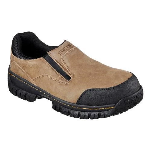 'Skechers' Men's Hartan EH Steel Toe Slip On - Brown 3 'Skechers' Men's Hartan EH Steel Toe Slip On - Brown