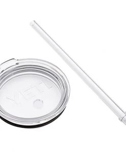 Gear 'YETI' 30 Oz. Rambler Tumbler Straw Lid - Clear