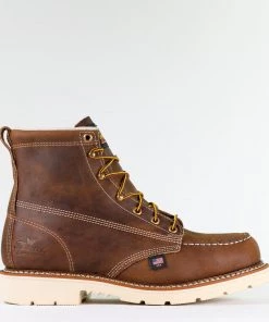 'Thorogood' Men's 6" American Heritage EH Steel Toe - Trail Crazyhorse