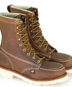 'Thorogood' Men's 8" American Heritage EH Steel Toe - Trail Crazyhorse 14 'Thorogood' Men's 8