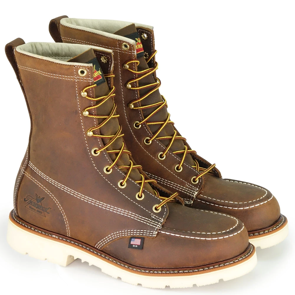 'Thorogood' Men's 8" American Heritage EH Steel Toe - Trail Crazyhorse 8 'Thorogood' Men's 8" American Heritage EH Steel Toe - Trail Crazyhorse