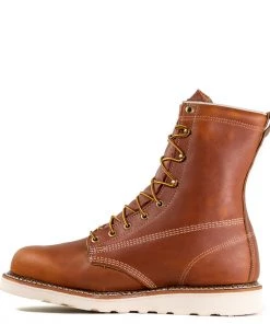 'Thorogood' Men's 8" American Heritage MAXWear Wedge™ Soft Toe - Tobacco 13 'Thorogood' Men's 8