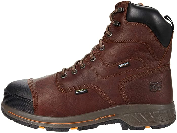 'Timberland Pro' Men's 8" Helix HD Int. MetGuard WP Comp Toe - Tempest Rancher Brown 9 'Timberland Pro' Men's 8" Helix HD Int. MetGuard WP Comp Toe - Tempest Rancher Brown